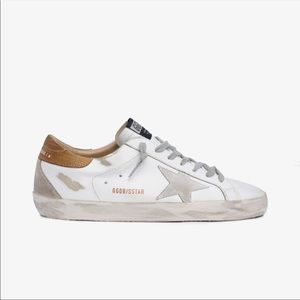 Golden Goose Super-Star Classic suede with lizard print
